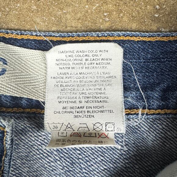 Vintage GAP Classic Jeans Women’s 4 High Rise Straight Leg Denim 100% Cotton - Picture 9 of 13